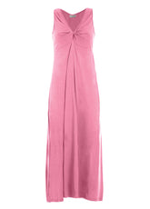 JERSEY LONG DRESS - PINK - Dresses, skirts, and suits - Outlet | DEHA