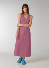 JERSEY LONG DRESS - PURPLE - Dresses, skirts, and suits - Outlet | DEHA