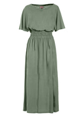 JERSEY LONG DRESS - GREEN - Dresses, skirts, and suits - Outlet | DEHA