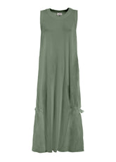 ADJUSTABLE LONG DRESS - GREEN - Dresses, skirts, and suits - Outlet | DEHA