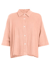 FRENCH TERRY SHIRT - ORANGE - Outlet | DEHA