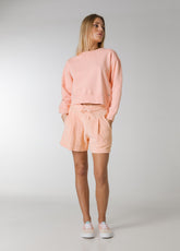 SHORTS IN FRENCH TERRY ARANCIO - Outlet | DEHA