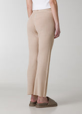 KNITTED LOUNGE PANTS - MULTICOLOR - SAND BEIGE | DEHA