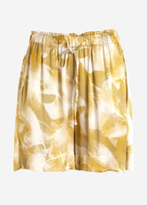 ALLOVER SATIN SHORTS - YELLOW - Bermuda shorts - Outlet | DEHA