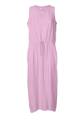 VISCOSE CREPE DRESS - PURPLE - Dresses, skirts, and suits - Outlet | DEHA