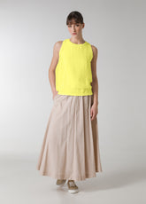 LAYERED TANK TOP - YELLOW - T-shirts - Outlet | DEHA