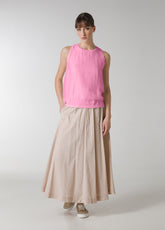 LAYERED TANK TOP - PINK - Outlet | DEHA