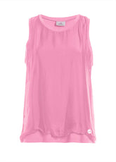 LAYERED TANK TOP - PINK - Outlet | DEHA