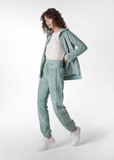 FLUFFY POLAR JOGGER, GREEN - Leisurewear | DEHA