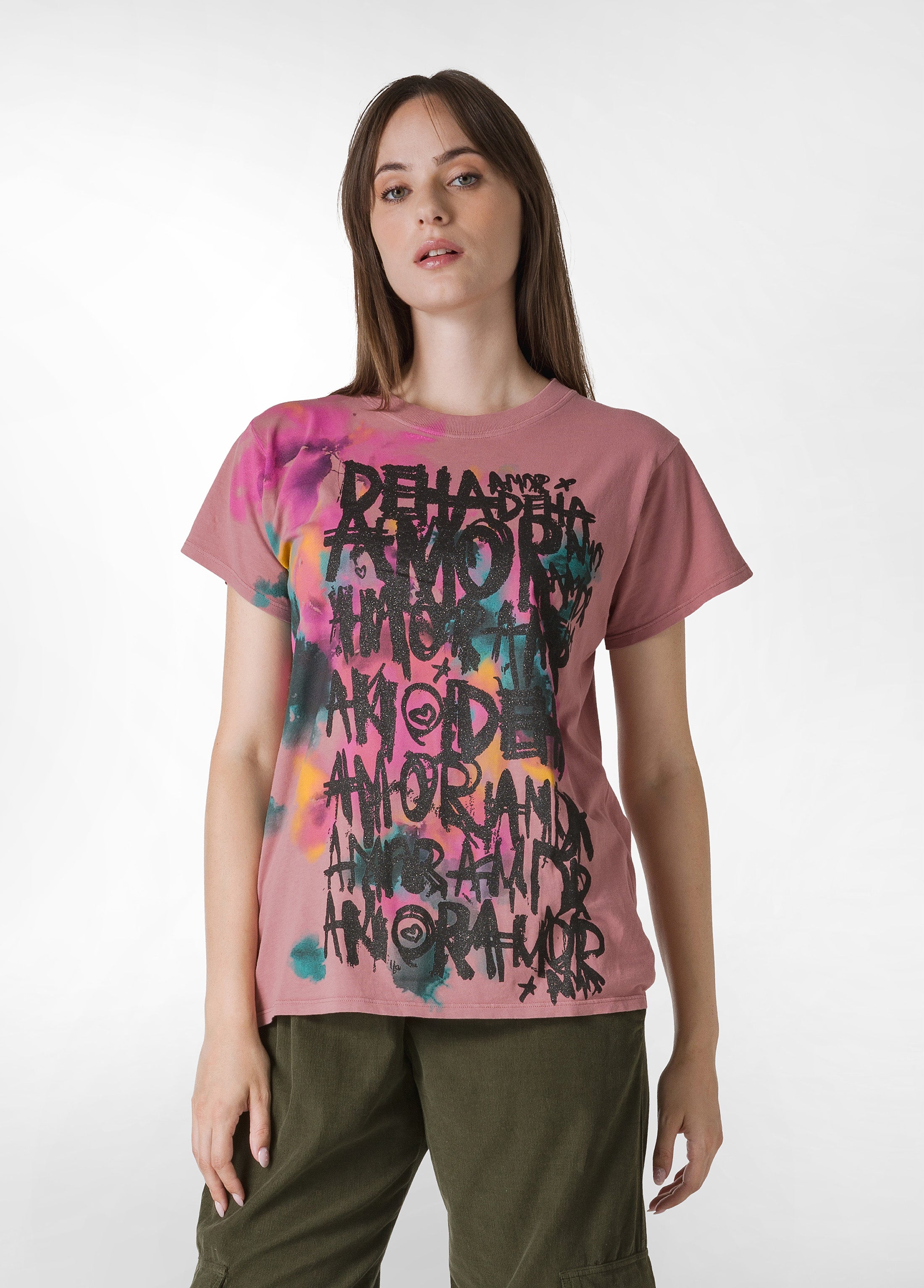 Graphic T Shirt Pink DEHA