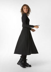 LUREX LONG DRESS, BLACK - Leisurewear | DEHA