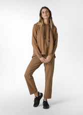 COSY STRAIGH PANTS, BROWN - Leisurewear | DEHA