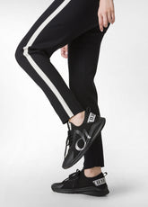 KNITTED PANTS, BLACK - BLACK | DEHA