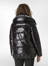STEPPJACKE, SCHWARZ - BLACK | DEHA