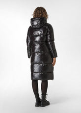 LANGER STEPPMANTEL, SCHWARZ - BLACK | DEHA