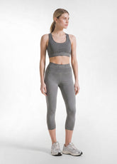 SET TOP E LEGGINGS 7/8 EFFETTO FADE NERO - Active Sets | DEHA