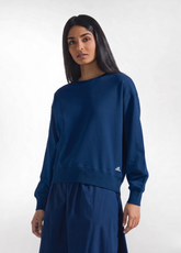 FELPA GIROCOLLO BLU - BLUE NIGHT | DEHA