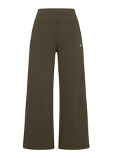 SCHWERE SWEATHOSE MIT WEITEM BEIN - BRAUN - COFFEE BROWN | DEHA