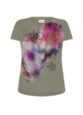 PRINTED T-SHIRT - MULTICOLOR - Organic Cotton | DEHA