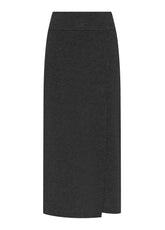 GONNA BICOLORE A PORTAFOGLIO NERO - BLACK | DEHA