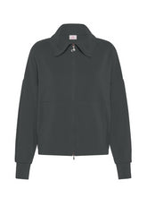 SOFT TOUCH SWEATSHIRT M. REISSVERSCHLUSS - GRAU - Strickwaren - Outlet | DEHA