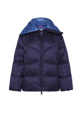 PUFFER DOWN JACKET - BLUE - NIGHT BLUE | DEHA