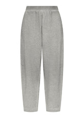 PANTALONE BALLOON CON STRASS GRIGIO - GREY MELANGE | DEHA
