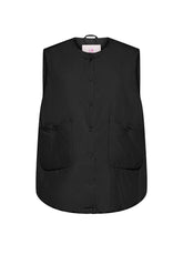 LEICHTE OVERSIZE-STEPPWESTE - SCHWARZ - NEW DROP | DEHA