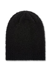 BOUCLE' BEANIE - BLACK - BLACK | DEHA