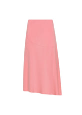 GONNA IN RASO STRETCH ROSA - CORAL PINK | DEHA