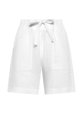 SHORTS IN LINO BIANCO - WHITE | DEHA
