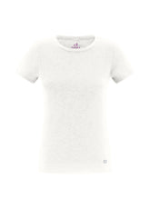 T-SHIRT IN COTONE ORGANICO BIANCO - MILK WHITE | DEHA