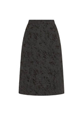GONNA CON PIEGHE EFFETTO MATELASSÉ OTHER - NEW DROP | DEHA