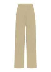 PANTALONE IN MAGLIA LUREX BEIGE - BEIGE | DEHA