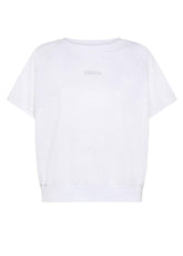 GILET IN COTONE FIAMMATO BIANCO - WHITE | DEHA