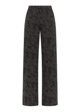 PANTALONI GAMBA DRITTA EFFETTO MATELASSÉ OTHER - DARK GREY | DEHA