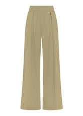 PLEATED TROUSERS - BROWN - CAMEL BROWN | DEHA