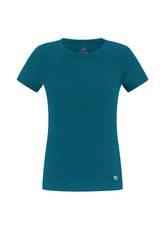 ORGANIC COTTON T-SHIRT - GREEN - TEAL GREEN | DEHA