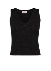 CANOTTA LUONGE A MAGLIA NERO - Top & T-Shirts - Outlet | DEHA