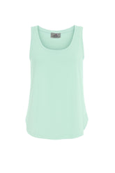 Bio-Jersey Komfort-Top - Blau - AQUA BLUE | DEHA