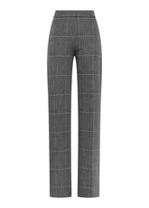 JACQUARD TROUSERS - GREY - GREY | DEHA