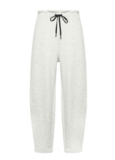 BALLOON SWEATPANTS - WHITE - MILK WHITE | DEHA