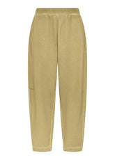 PANTALONE BALLOON CON STRASS MARRONE - NUT BROWN | DEHA
