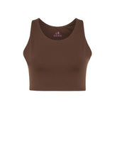 SPORT-BH AUS RECYCELTER MIKROFASER - BRAUN - Tops & Sport-BHs - Outlet | DEHA
