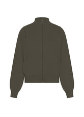 SWEATJACKE OHNE KAPUZE - BRAUN - COCOA BROWN | DEHA