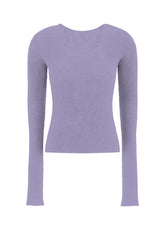 MAGLIA BOUCLE' VIOLA - BRIGHT VIOLET | DEHA