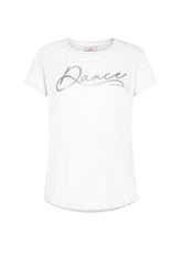 T-SHIRT CON STAMPA IN COTONE FLAMMÉ BIANCO - Leisurewear | DEHA