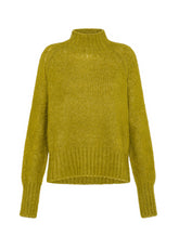 PULLOVER SOFFICE COLLO ALTO VERDE - Rhythm | DEHA