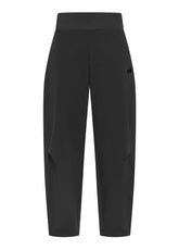 PANTALONE IN TESSUTO TECNICO NERO - Pantaloni lunghi sportivi | DEHA