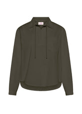 POLO IN VELLUTO MILLE RIGHE MARRONE - COCOA BROWN | DEHA